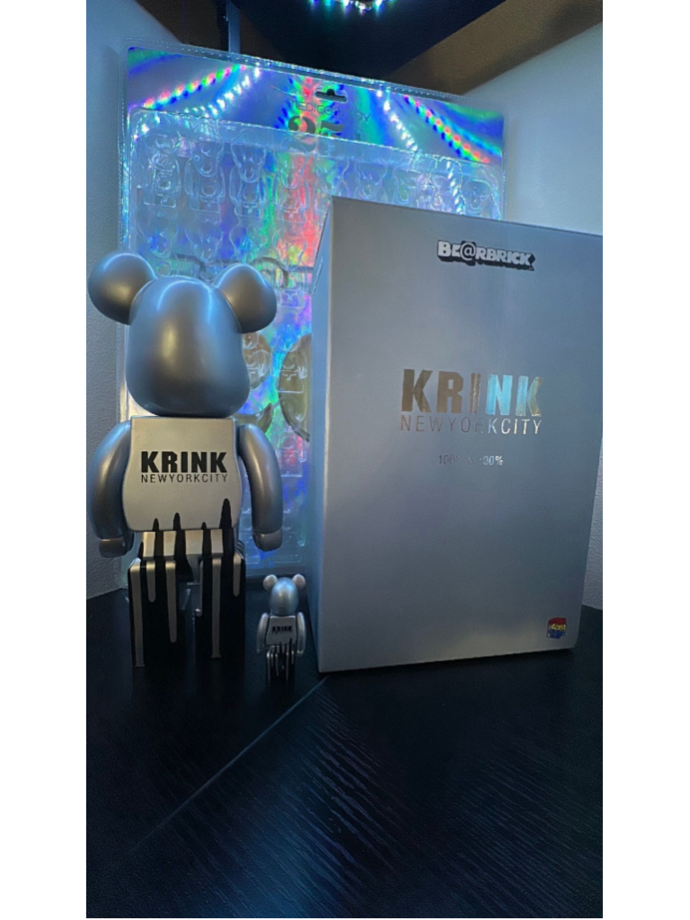 Bearbrick 400/100 New York KRINK